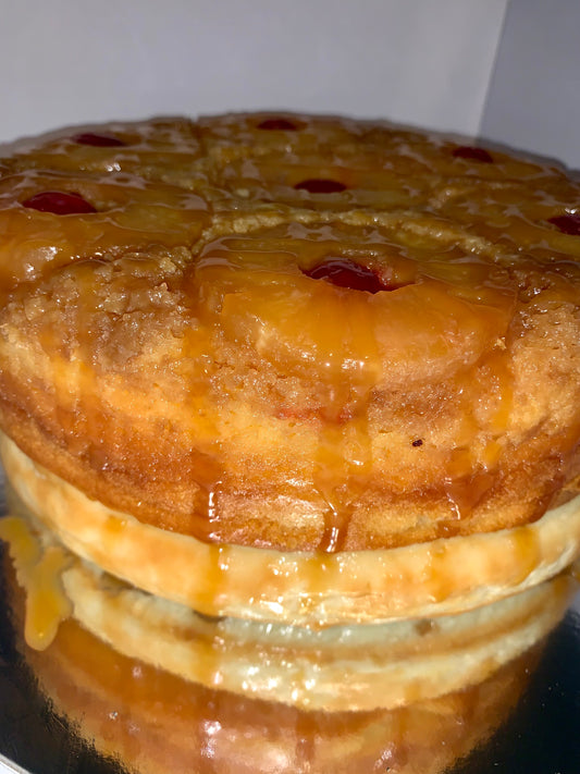 Pineapple Upside Down Cheesecake